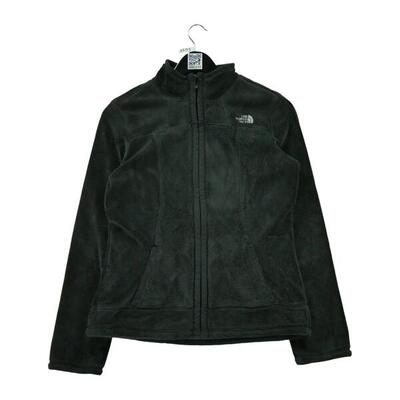 Tweedehands - dames tnf zwarte fleece jas - als nieuw