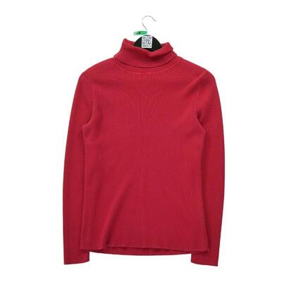 Second life - Damen Rollkragenpullover Rot - In sehr gutem Zustand