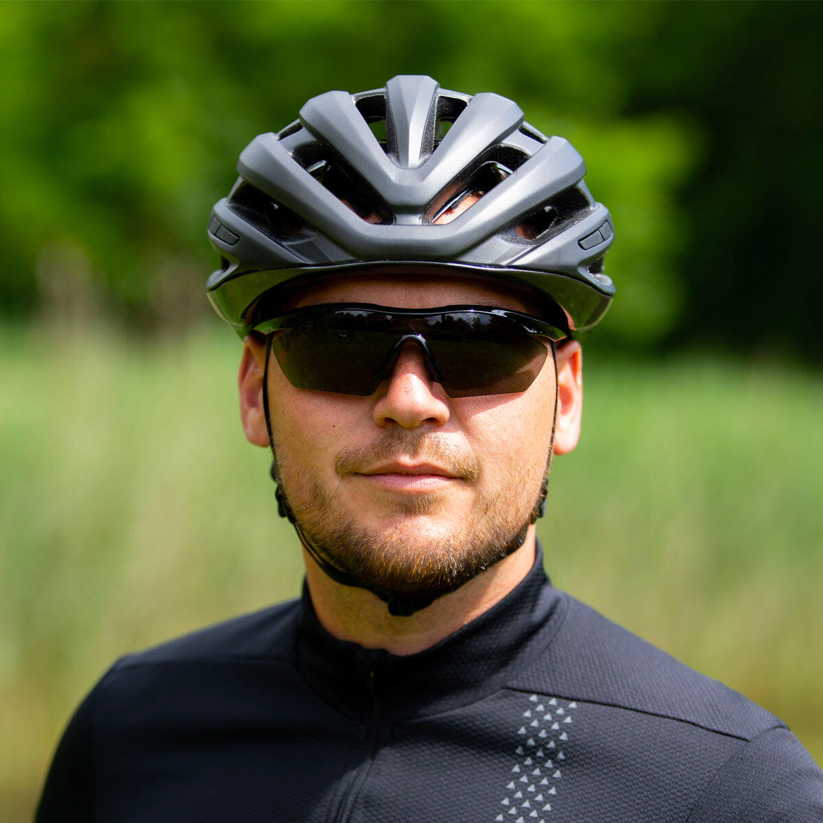 Lynx Stelvio sportowe okulary przeciwsłoneczne czarne