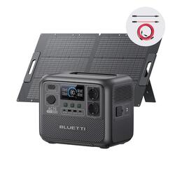 BLUETTI Station Électrique Portable AC70 1000W+Panneau Solaire 100W pour Caravan