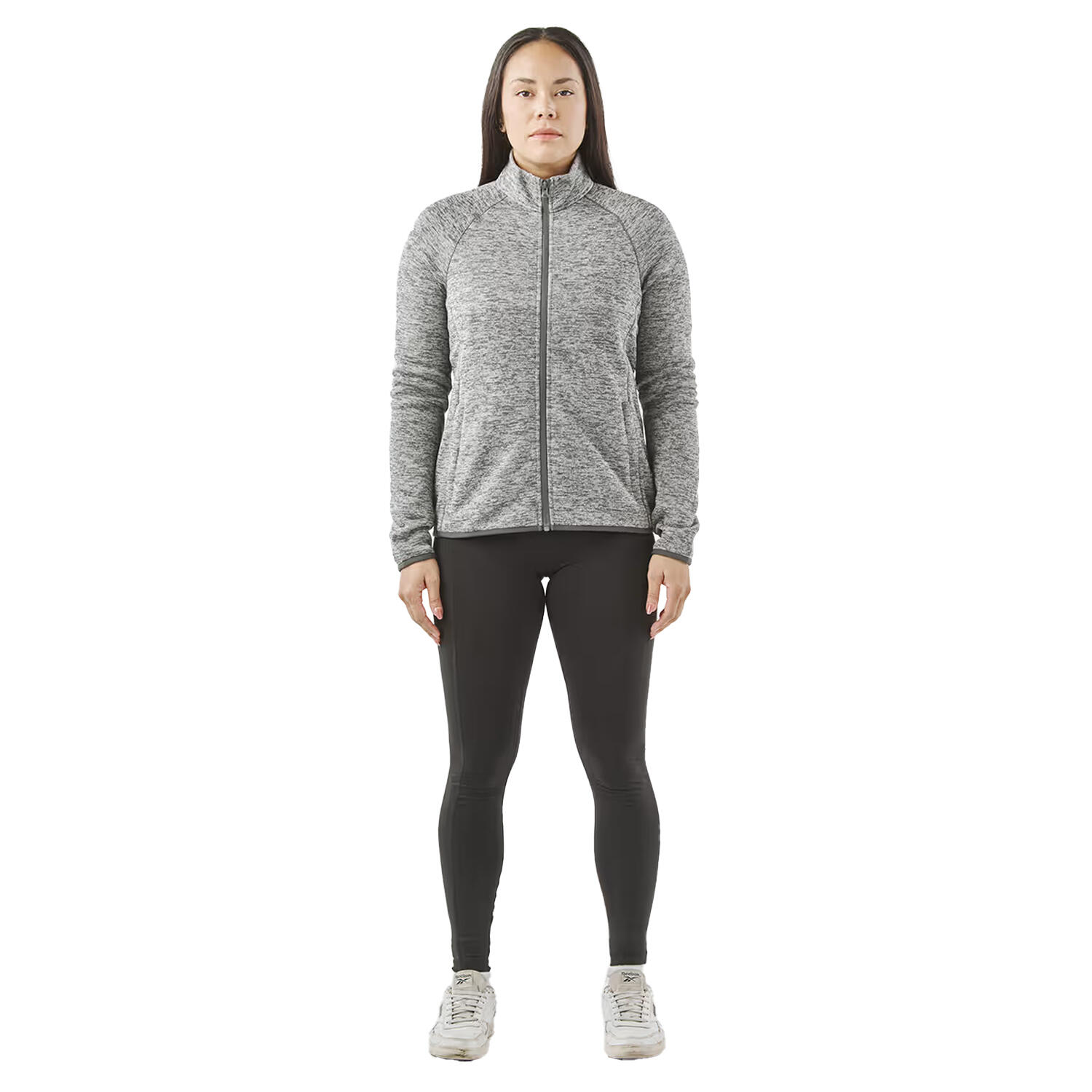 Veste Polaire YOSEMITE Femme (Granite Chiné) 4/4