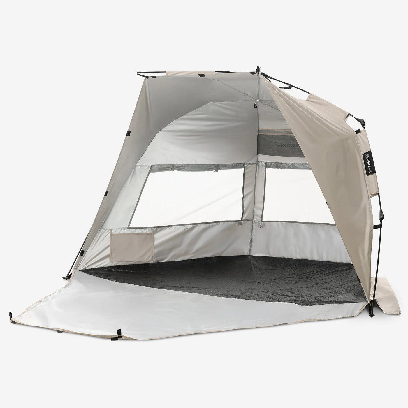 Tente Pop-up Plage & Camping - 2-3 Personnes - UV50+ - Imperméable - Ultra Portable Avec Sac De Transport