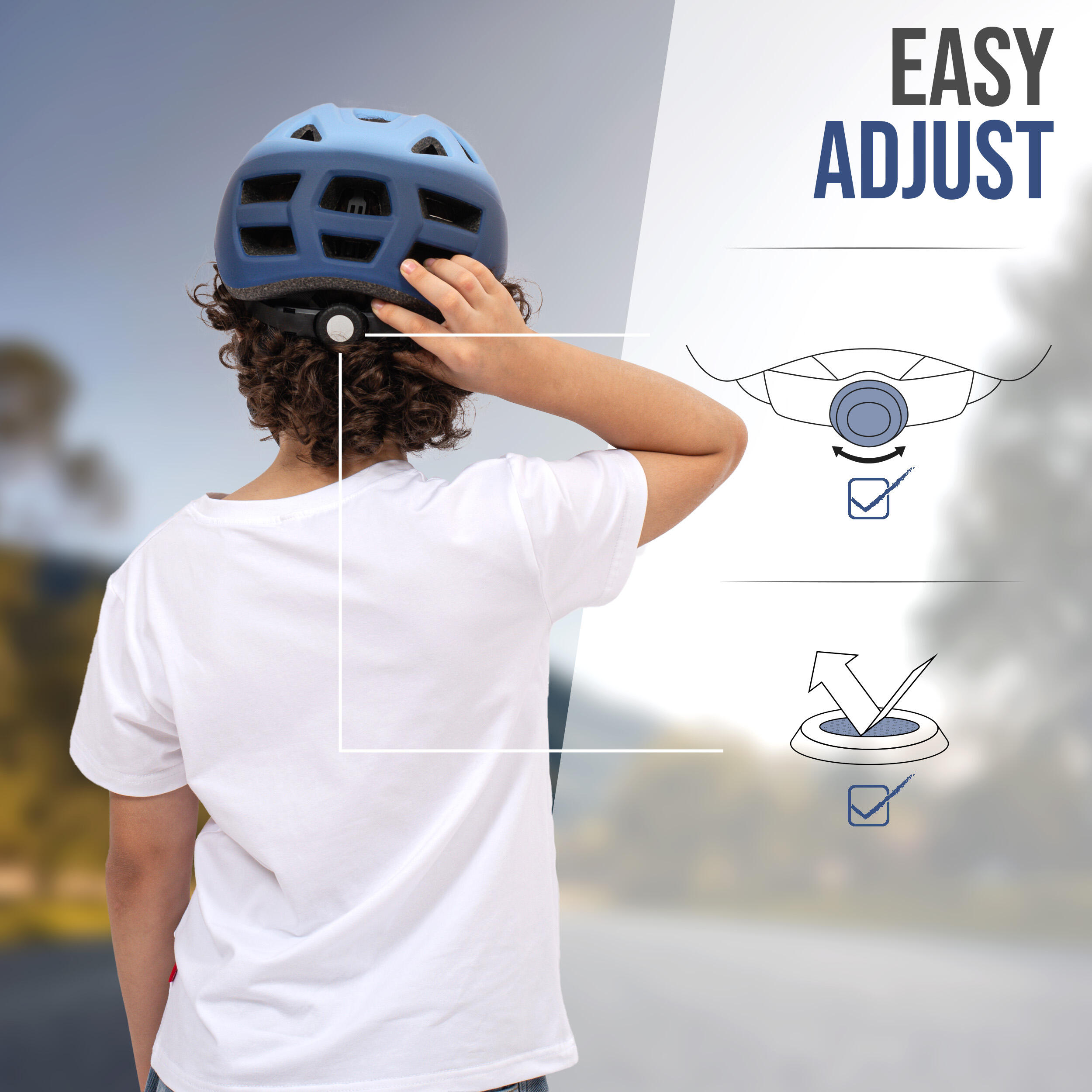 Casque enfant Apollo – casque multisport réglable pour vélo et loisirs 2/7