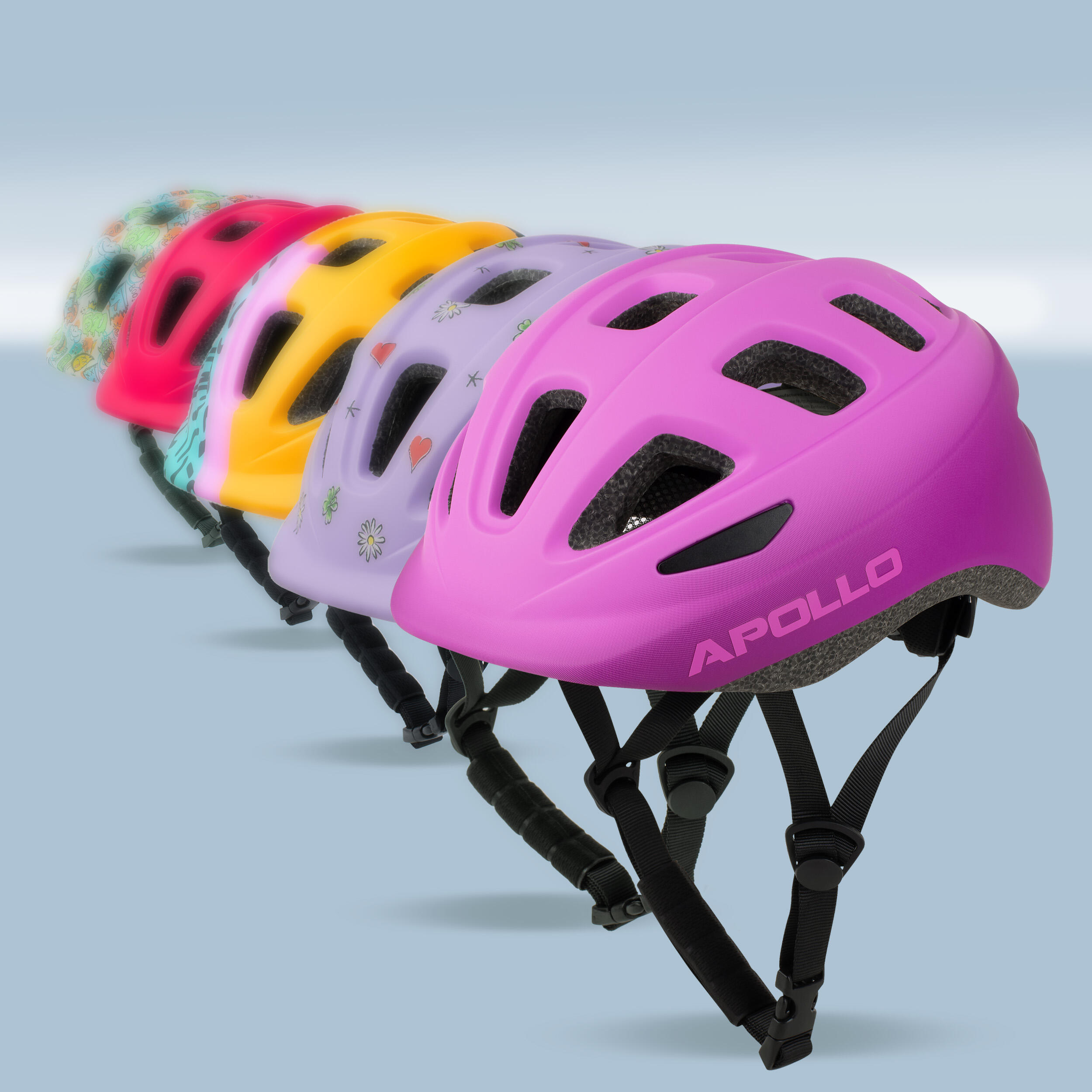 Casque enfant Apollo – casque multisport réglable pour vélo et loisirs 7/7