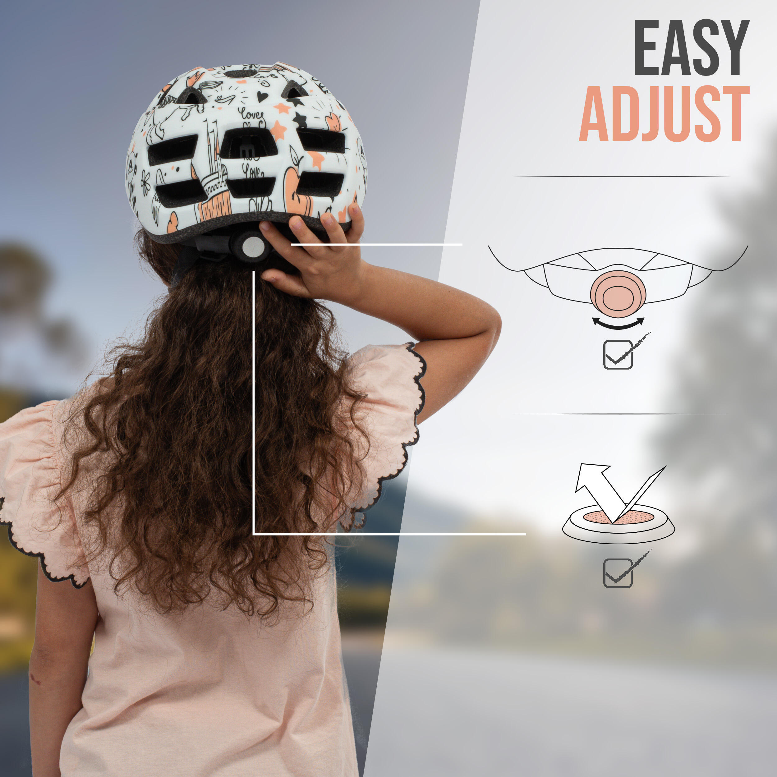 Casque enfant Apollo – casque multisport réglable pour vélo et loisirs 2/7