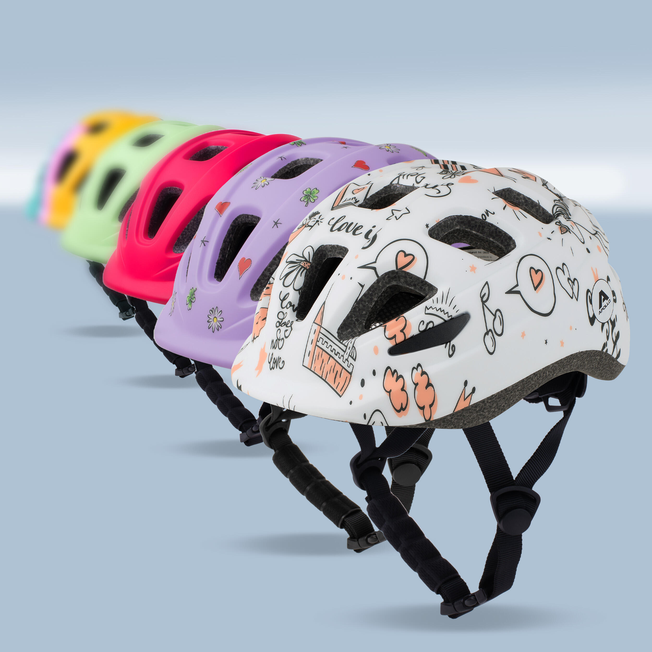 Casque enfant Apollo – casque multisport réglable pour vélo et loisirs 7/7