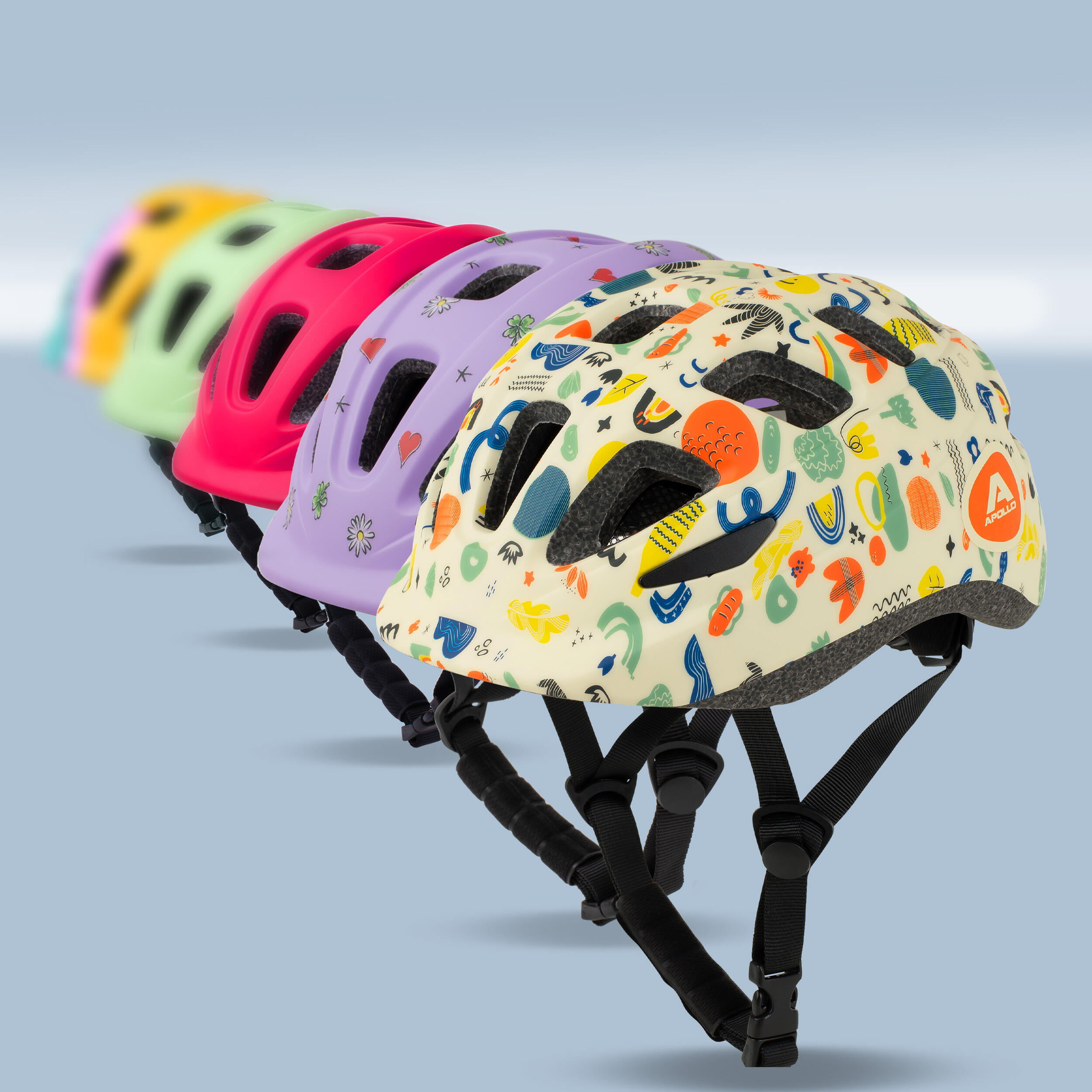 Casque enfant Apollo – casque multisport réglable pour vélo et loisirs 7/7