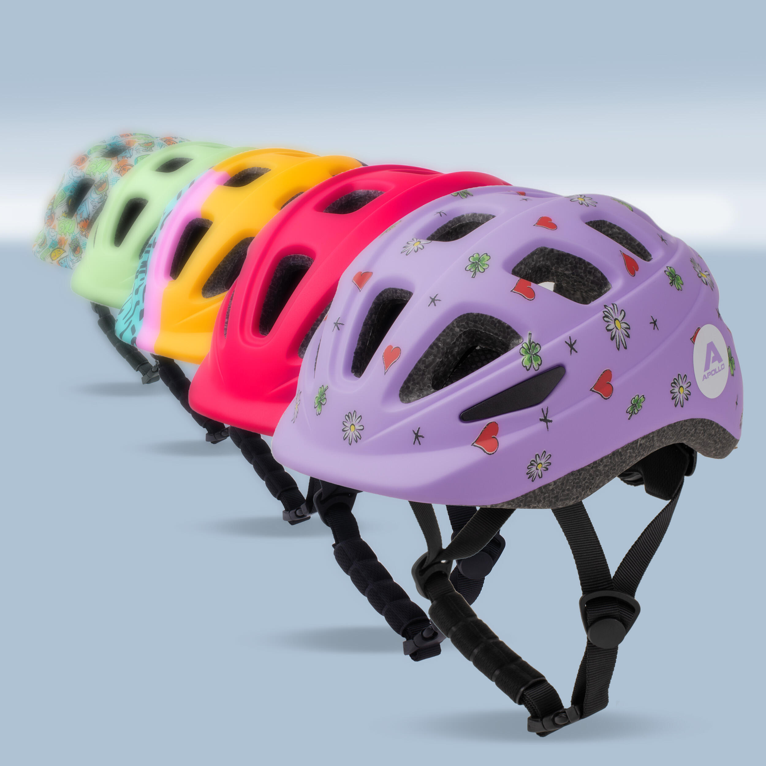 Casque enfant Apollo – casque multisport réglable pour vélo et loisirs 7/7