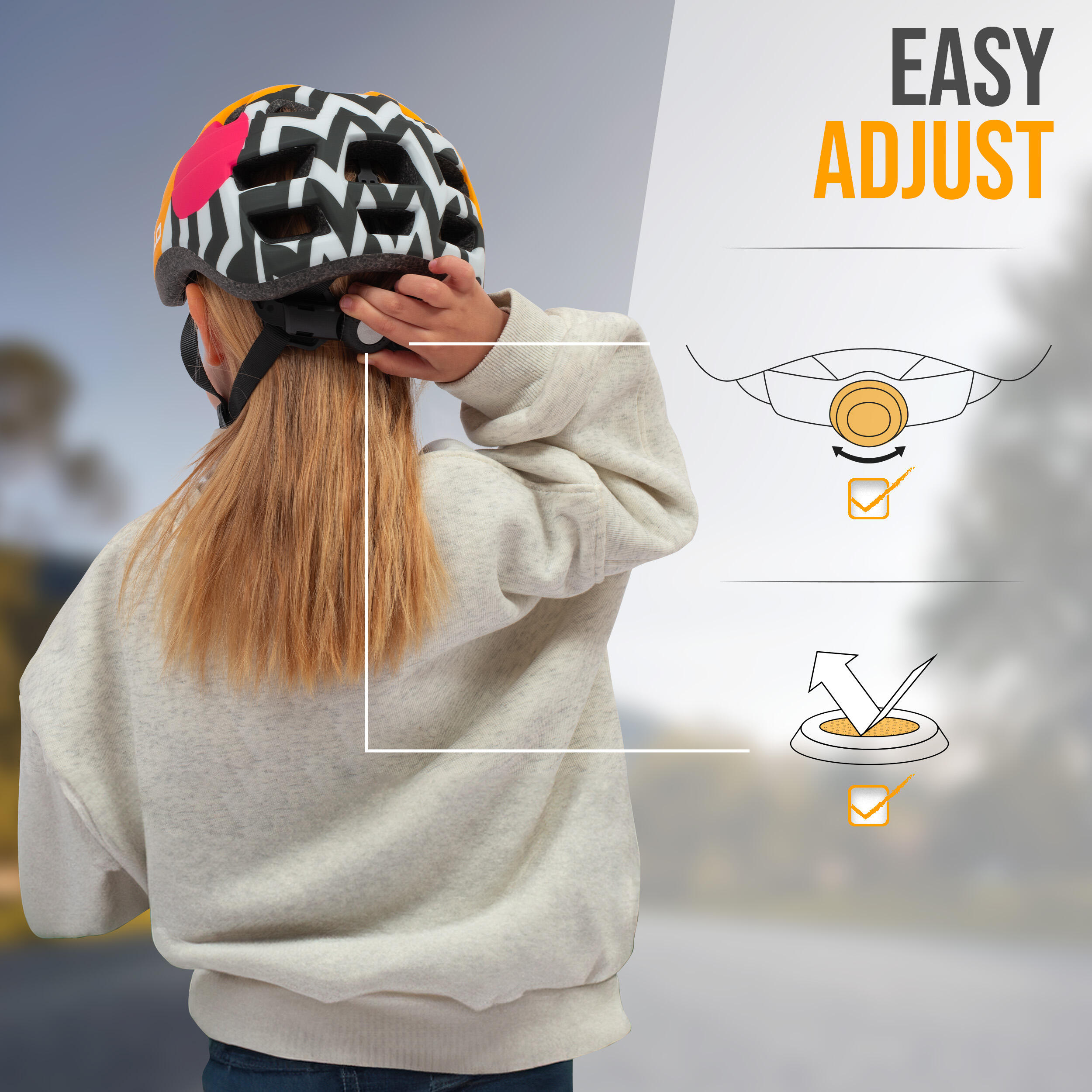 Apollo Kinderhelm – verstellbarer Multisporthelm für Fahrrad & Freizeit 2/7