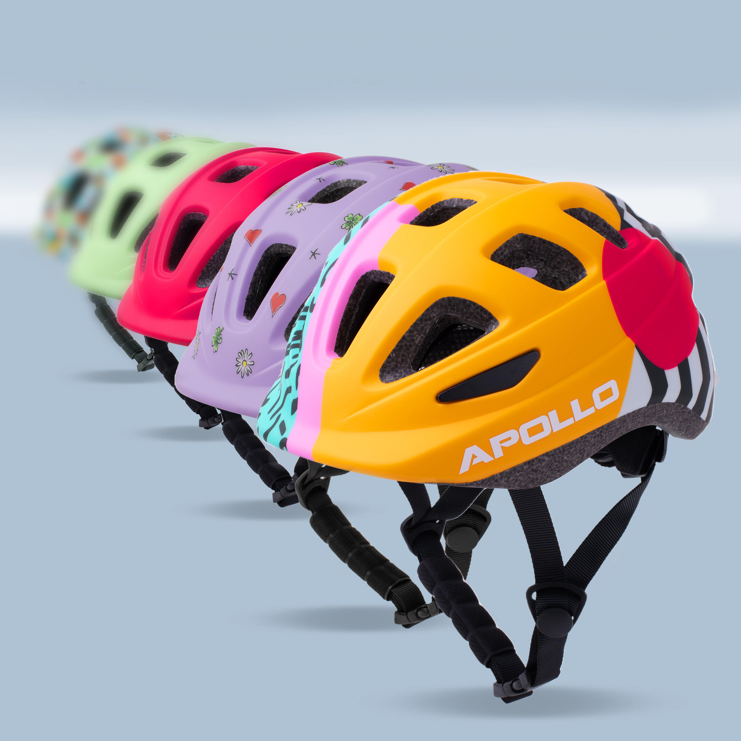 Apollo Kinderhelm – verstellbarer Multisporthelm für Fahrrad & Freizeit 7/7