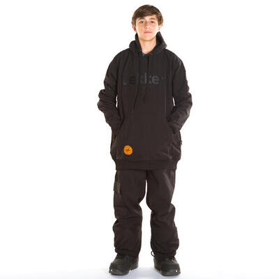 Snowboard hoodie 10k kids midnight line zwart
