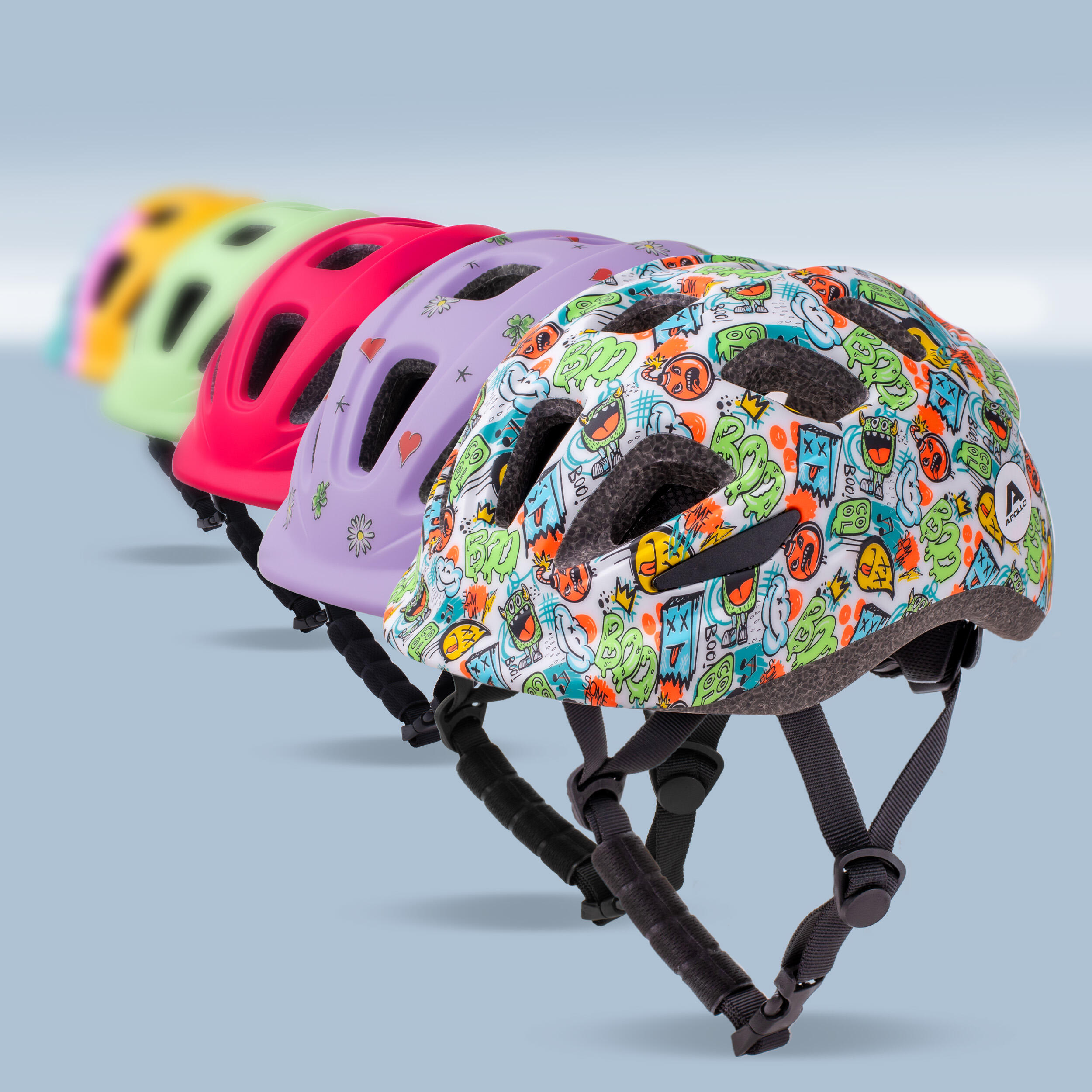 Apollo Kinderhelm – verstelbare helm voor fiets en sport 7/7