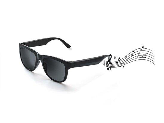 Caliber Soundglasses okulary przeciwsłoneczne Bluetooth polaryzowane - czarne
