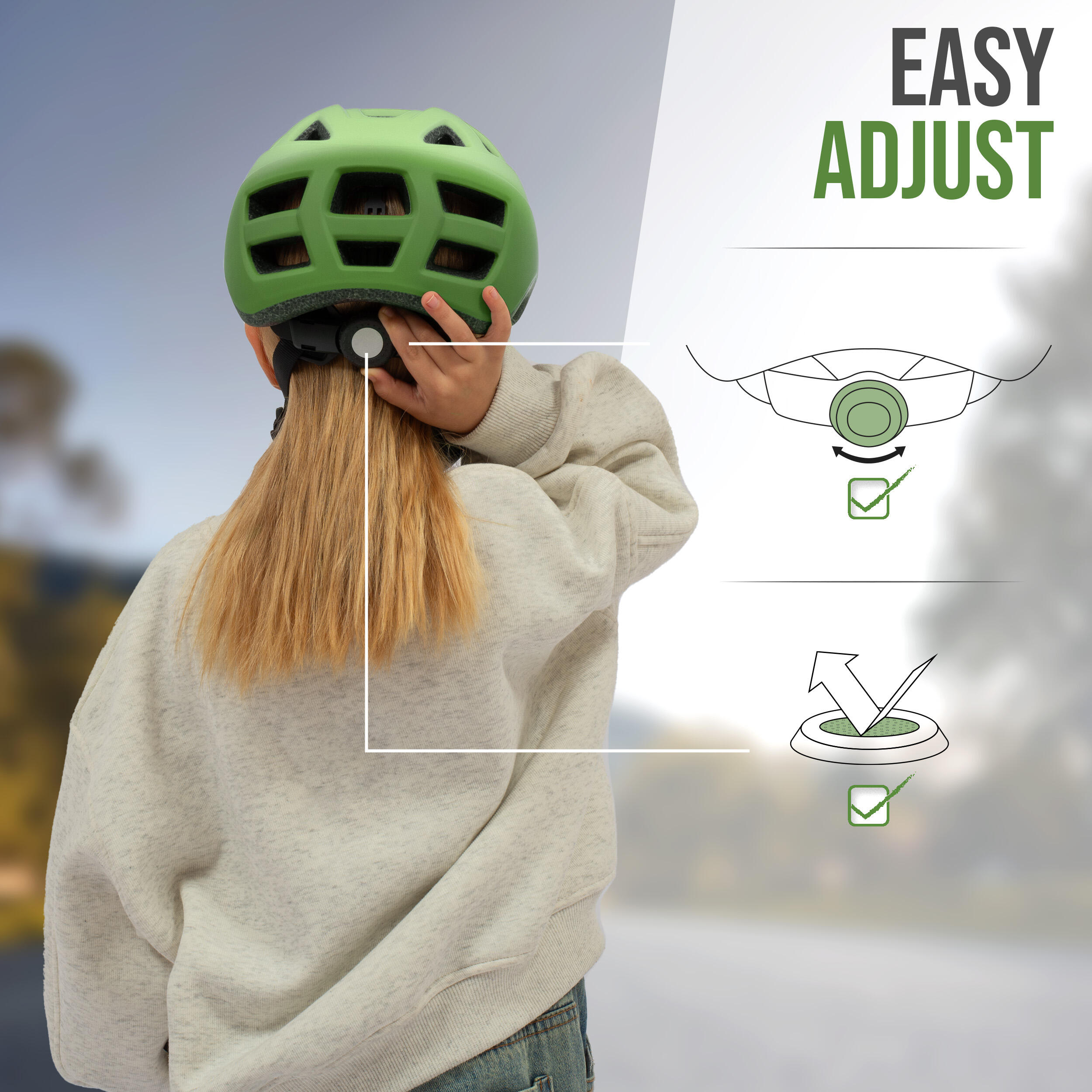 Casque enfant Apollo – casque multisport réglable pour vélo et loisirs 2/7