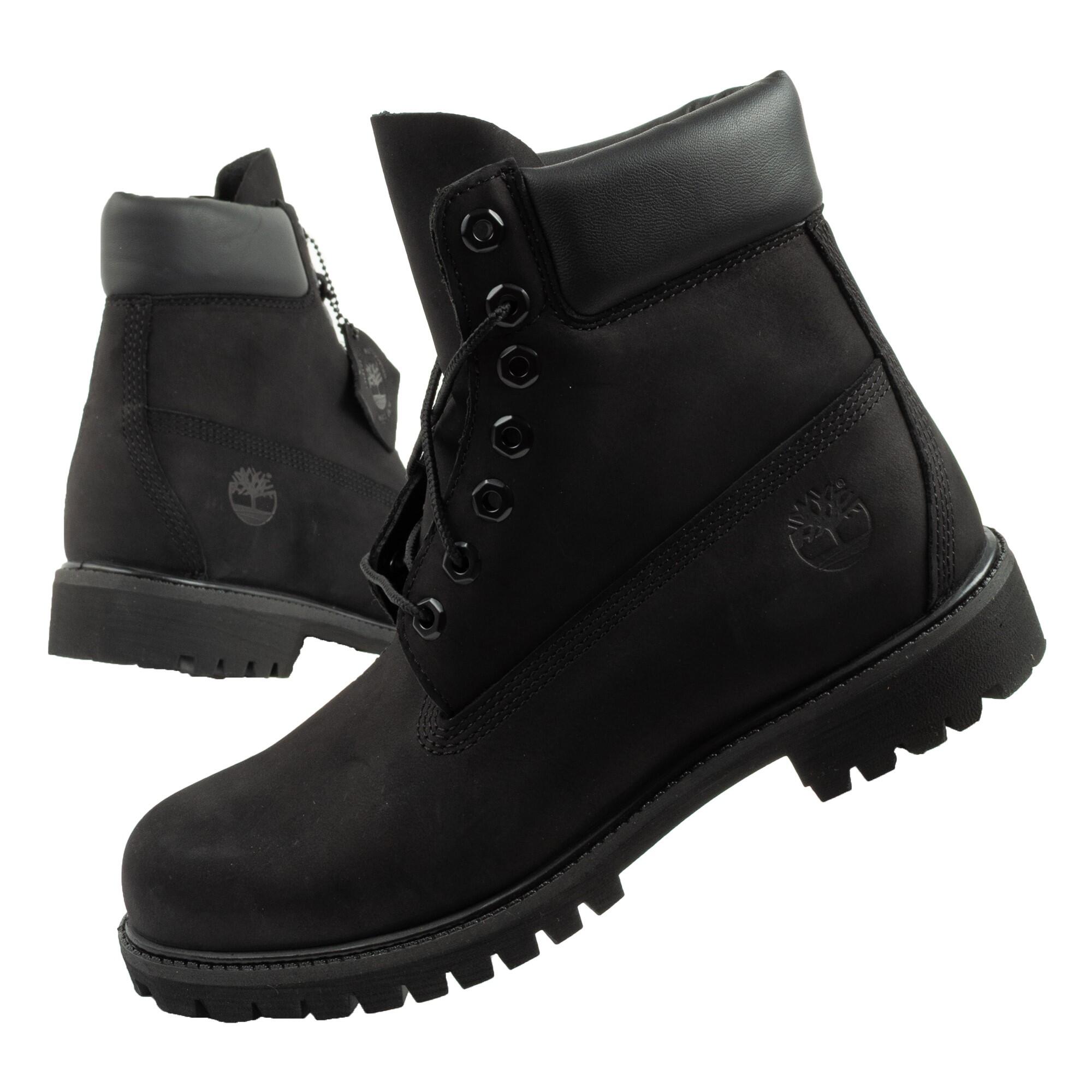 Timberland - Chaussures Timberland Premium 6 In Imperméables En Cuir Pour Hommes - Chaussures De Sport - Noir - Decathlon