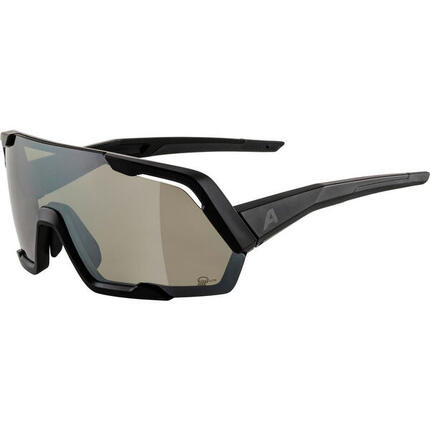 Olympische Sportbekleidung Alpina Sports Brille Rocket Q-Lite Matte Schwarz
