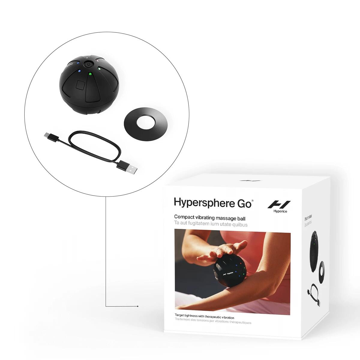 Wibracyjna piłka do masażu i regeneracji mięśni Hypersphere Go 2/7