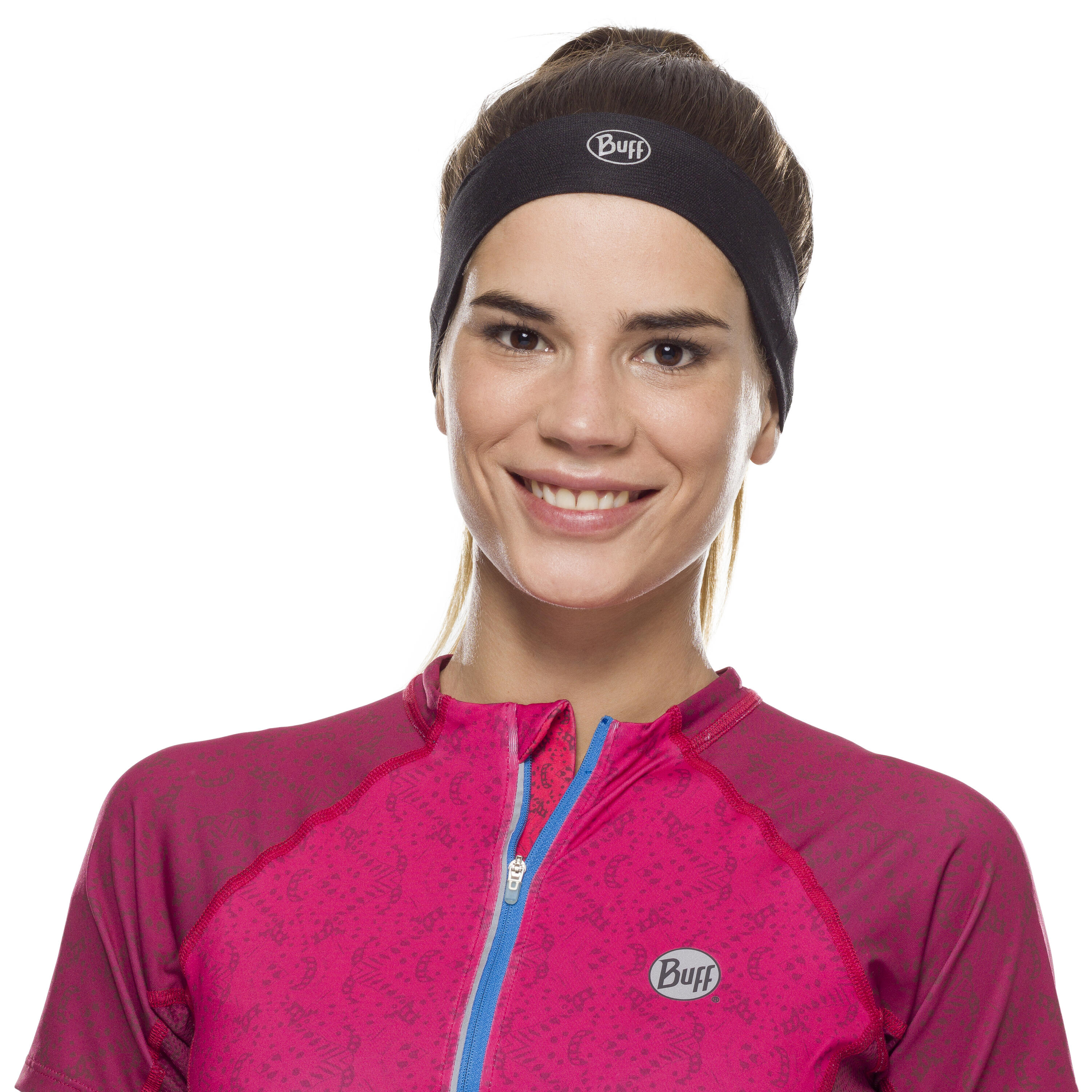Buff Coolnet UV Slim Headband Preto 4/7