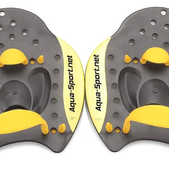 AQUA-SPORT WIOSEŁKA SWIM PADDLE PRO BLACK-YELLOW AS1361 ROZMIAR L