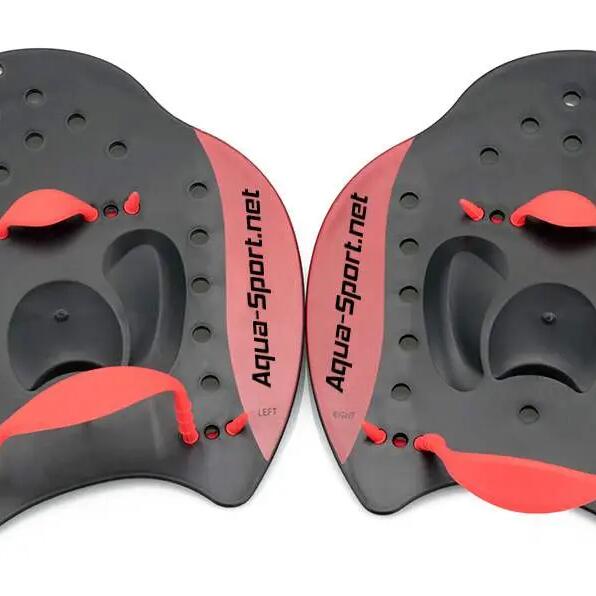 AQUA-SPORT WIOSEŁKA SWIM PADDLE PRO BLACK-RED AS1361 ROZMIAR M