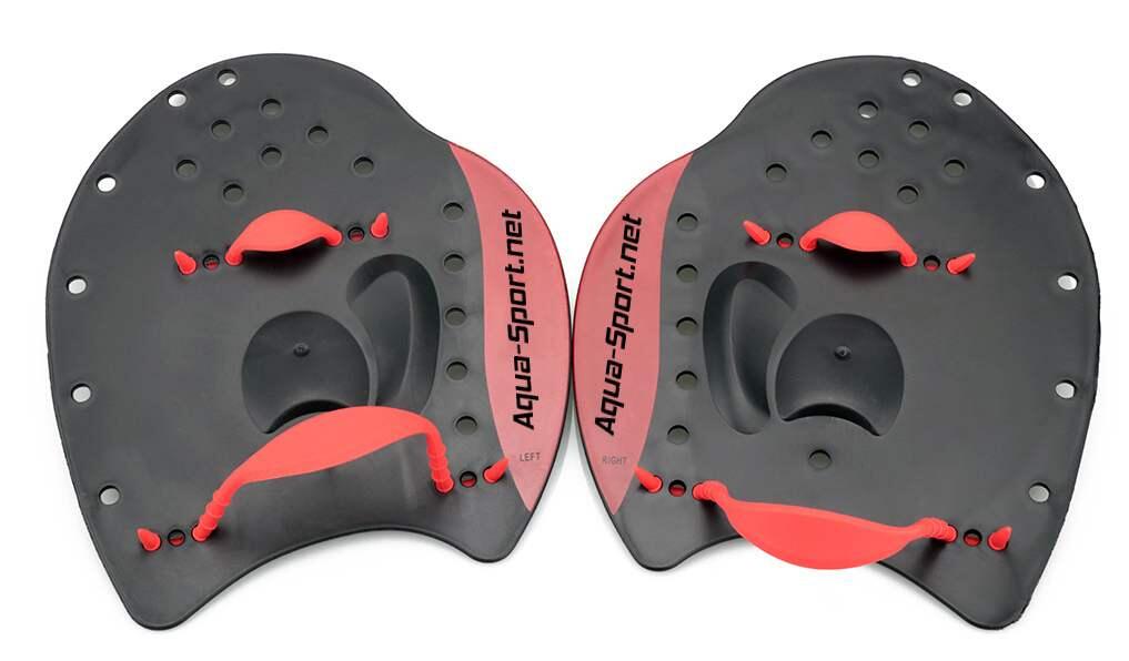 Wiosełka treningowe pływackie wody pływania basen Aqua-Sport Swim Paddle PRO