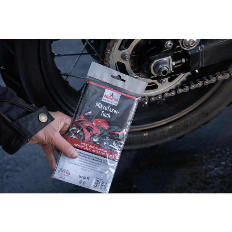 NIGRIN MOTO-BIKE Mikrofasertuch 3/7