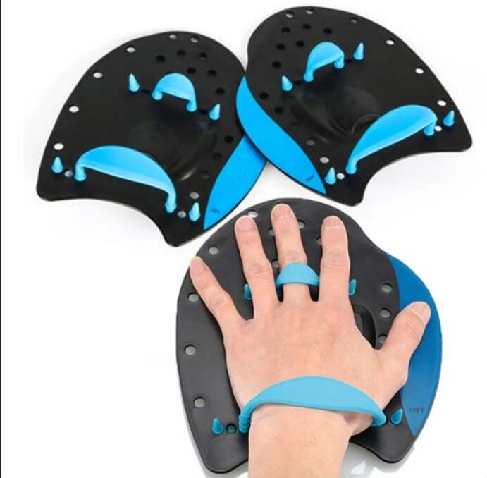 Wiosełka treningowe pływackie wody pływania basen Aqua-Sport Swim Paddle PRO 5/5