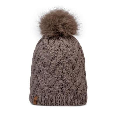 Czapka BUFF KNITTED & FLEECE BAND BEANIE CARYN COBBLESTONE