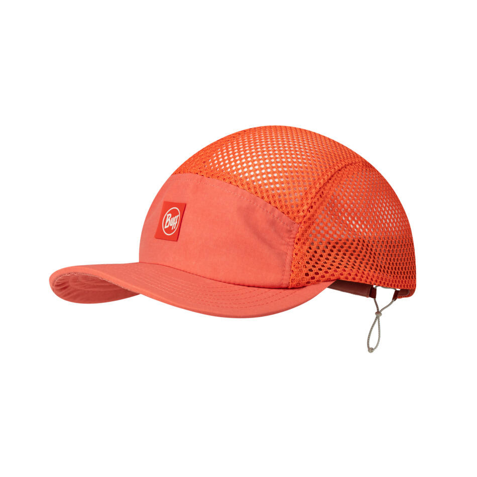 Buff - Casquette 5 Pannel Buff Saret - Casquette - Rouge - Taille Unique - Decathlon