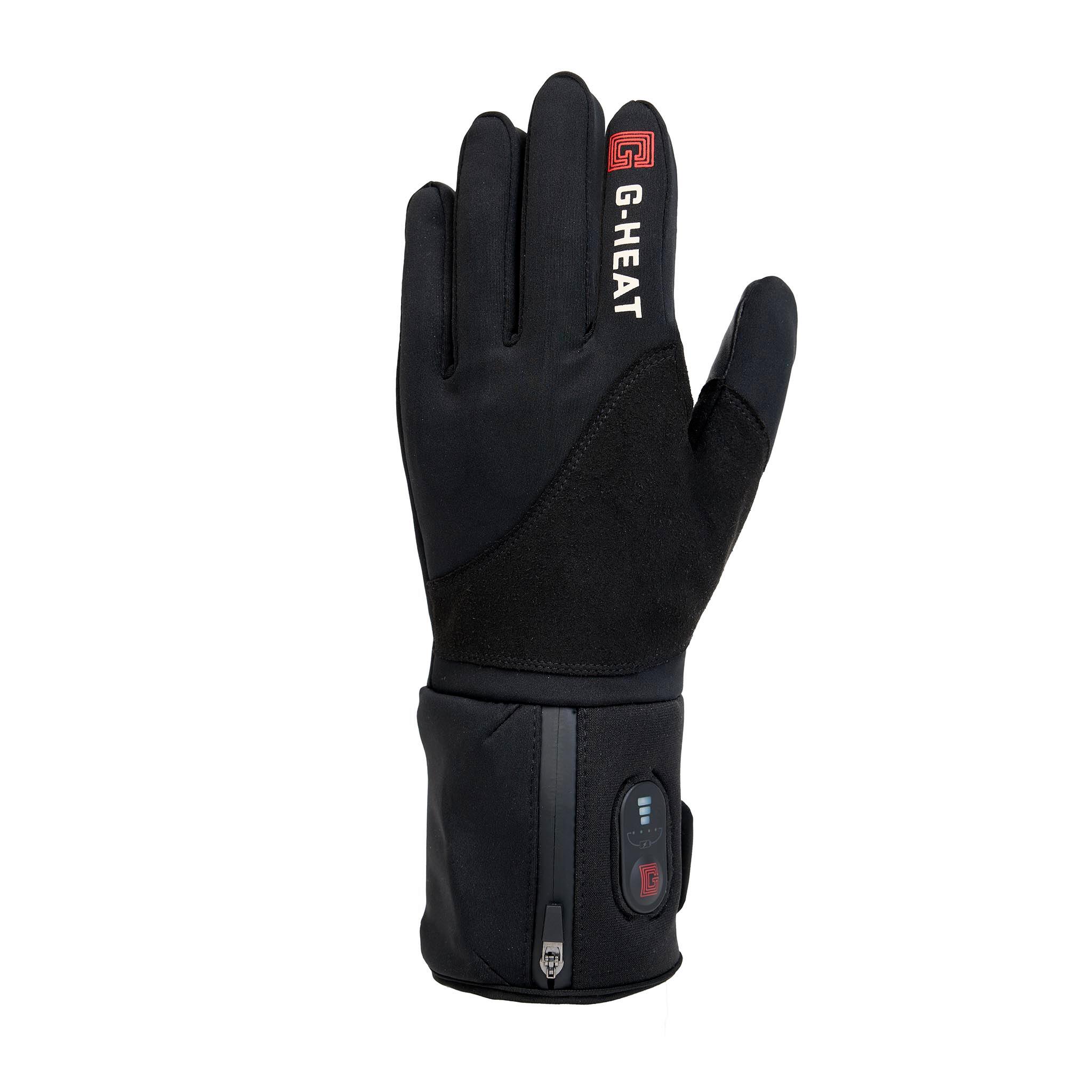 Heated Black Ski Gloves for Adults – ELITE 6/7