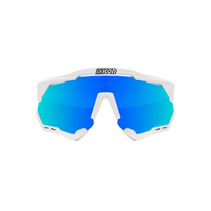 Lunettes de soleil Scicon aeroshade xl scnpp verre multi-reflet bleues