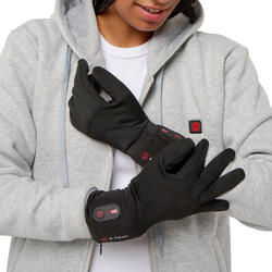 Gants Adulte Tactiles et Chauffants Noir - LIGHT