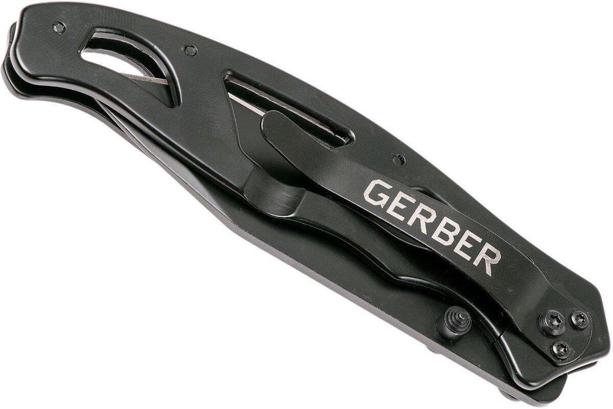 Gerber Paraframe Mini Tanto Folder – Couteau Noir 3/3