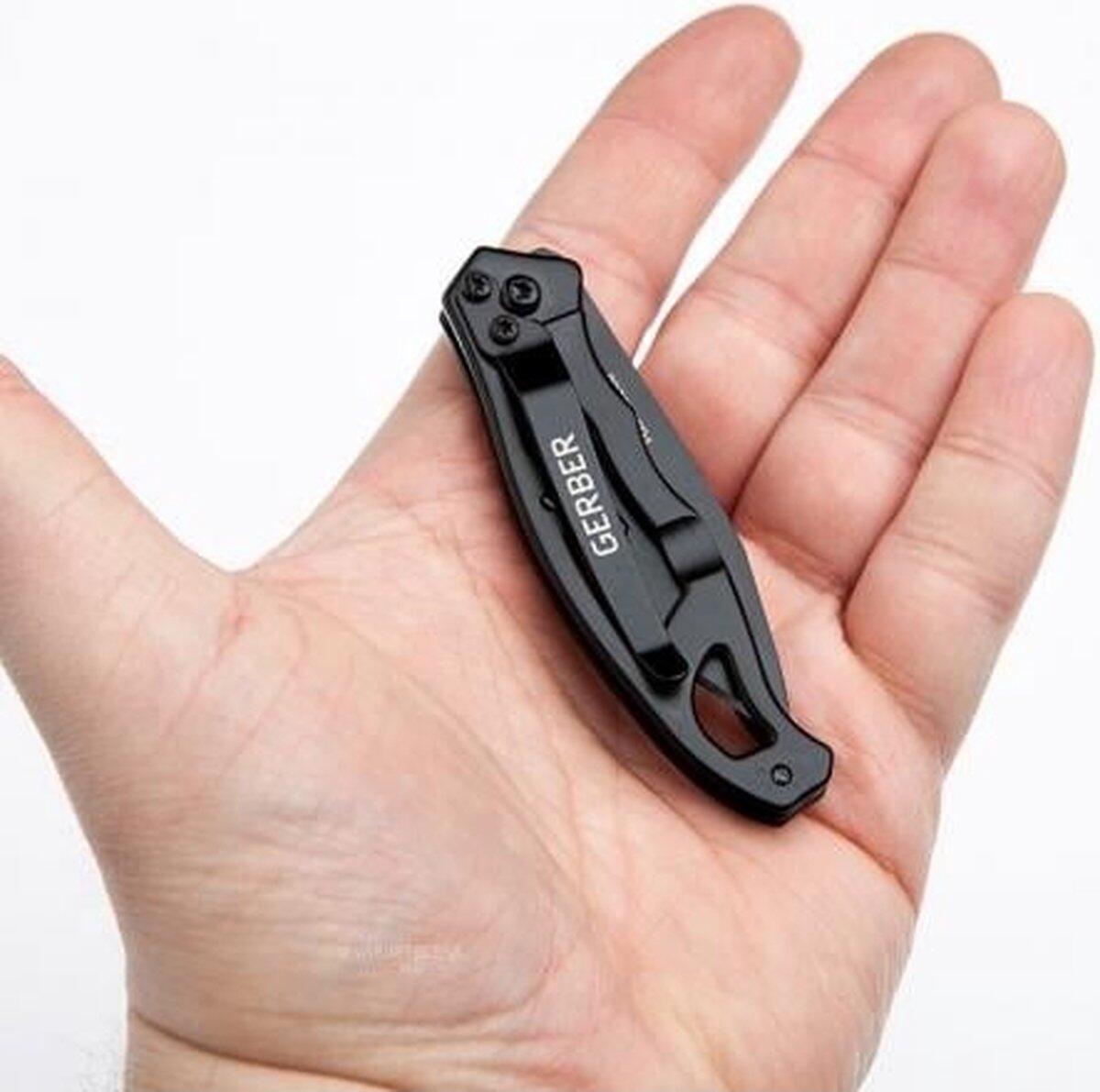 Gerber Paraframe Mini Tanto Folder – Couteau Noir 2/3