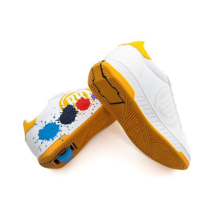 Chaussures à Roulettes BREEZY ROLLERS 2280375 unisexe blanc/jaune 6/7