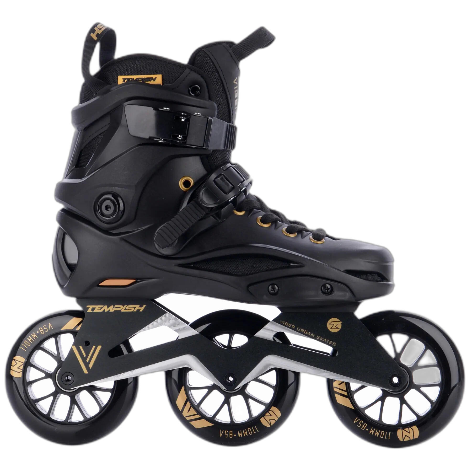 Tempish - Rollers Tempish Viber L.e. 110 - Rollers En Ligne - Noir - 44 - Decathlon