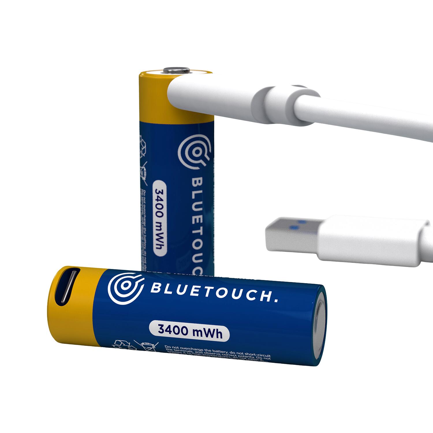 BLUETOUCH Nabíjecí baterie BLUETOUCH USB-C AA