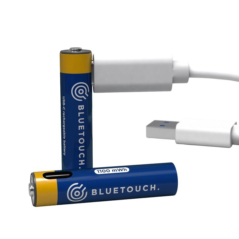 Nabíjecí baterie BLUETOUCH USB-C AAA