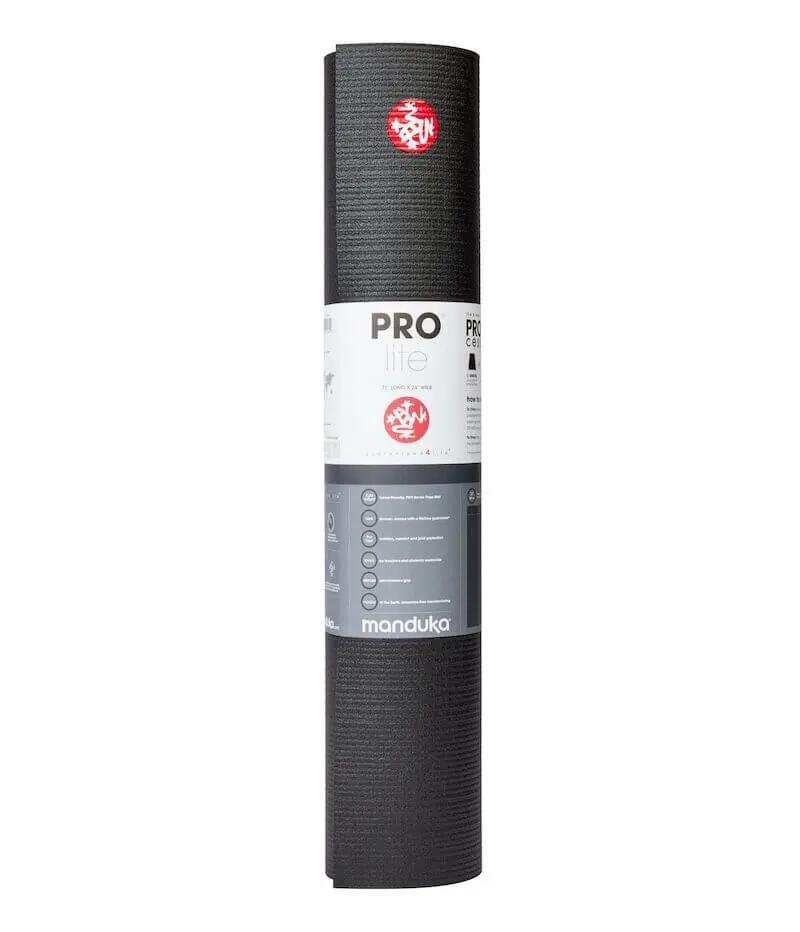 Mata do jogi Manduka PROlite 4.7mm 200cm- Black 5/5