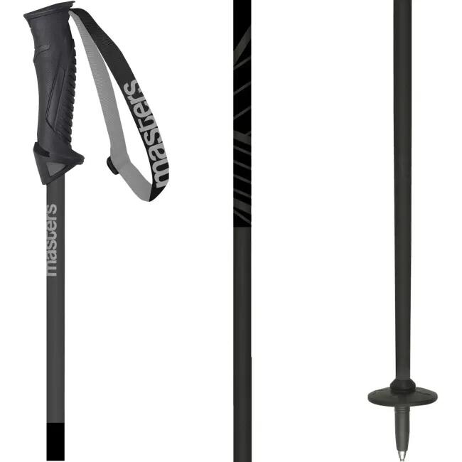 Bete Schi MASTERS Alpine Carbon, Gri Inchis, Unisex