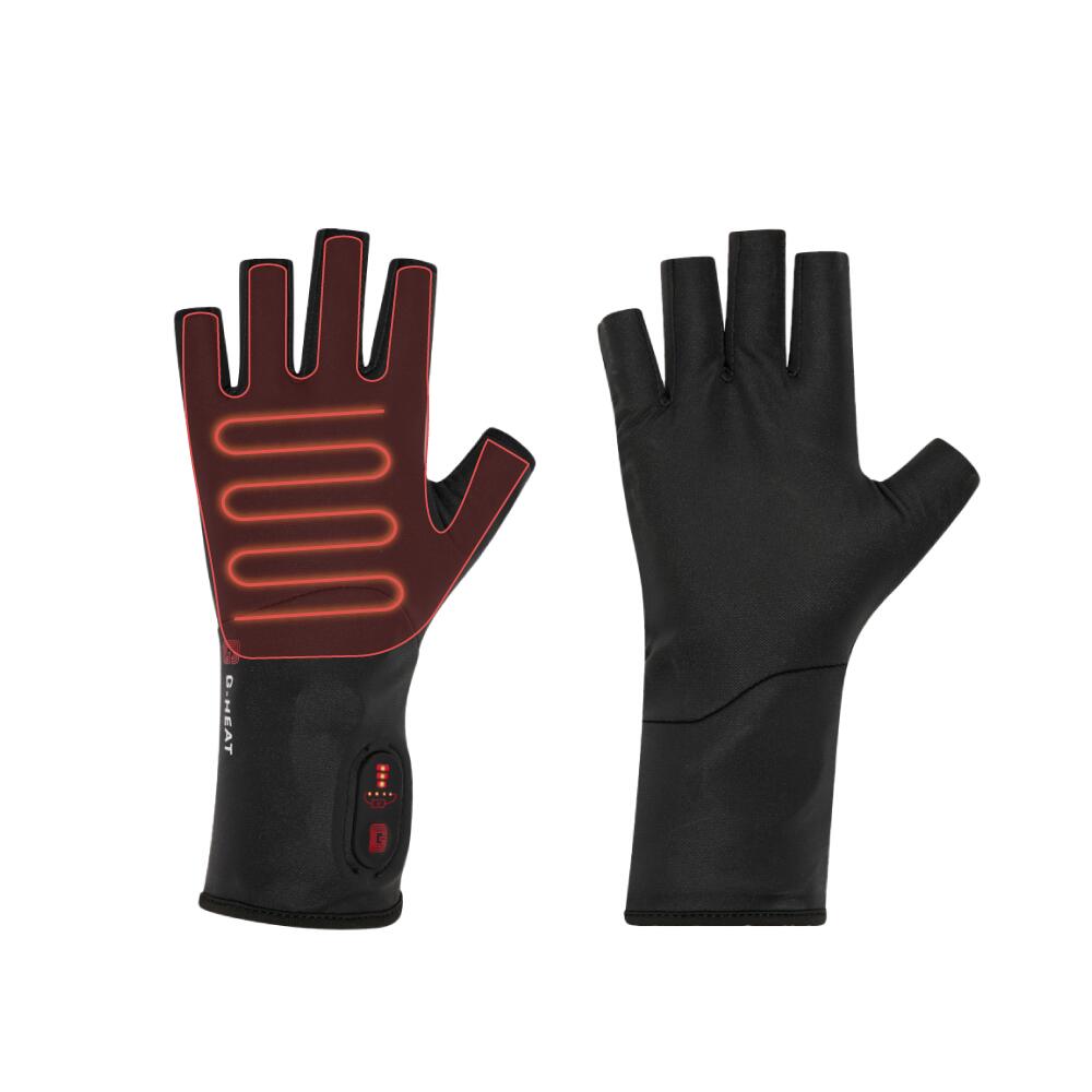 Heated Black Ultra-Thin Inner Gloves for Adults – MITTEN 2/6