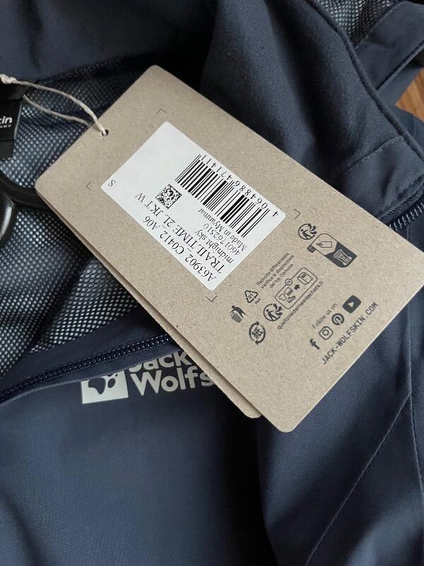 Tussen Particulieren - Jack wolfskin regenjas,  maat S nieuw 3/7