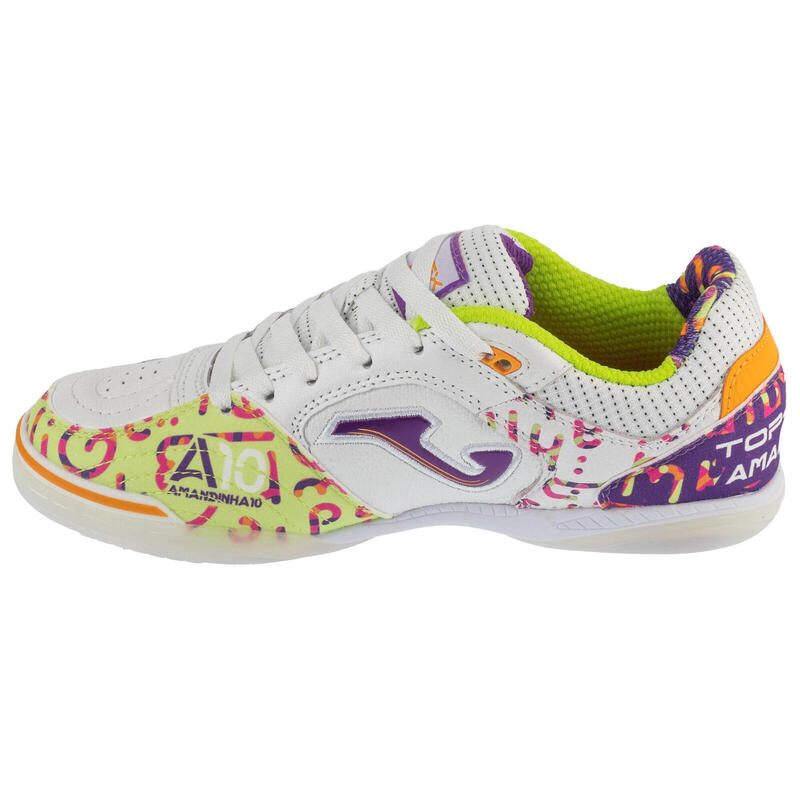 Ghete de fotbal pentru bărbați Joma Top Flex IN amandinha/white