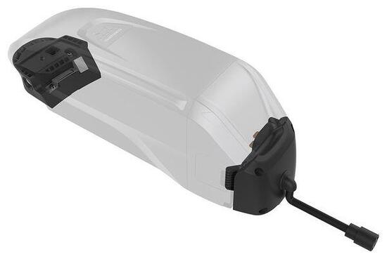 Staffa batteria Shimano STEPS BT-E8016 per tubo obliquo - Nero