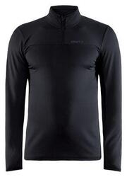 Maillot Manches Longues 1/2 Zip Craft Core Gain Noir Homme