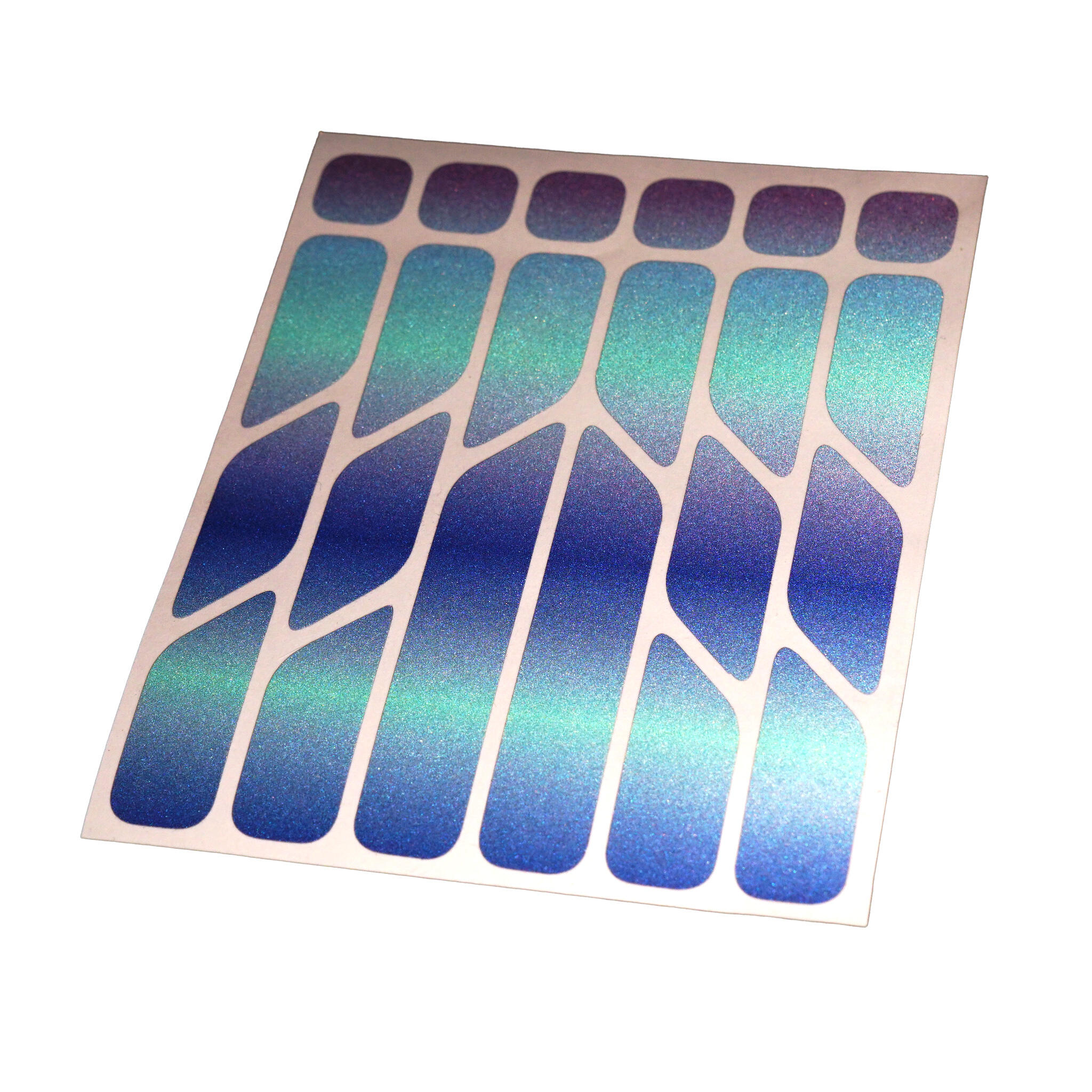 reflektierende Aufkleber Sticker Fahrrad Helm Reflektor Folie MTB für Sicherheit 3/4