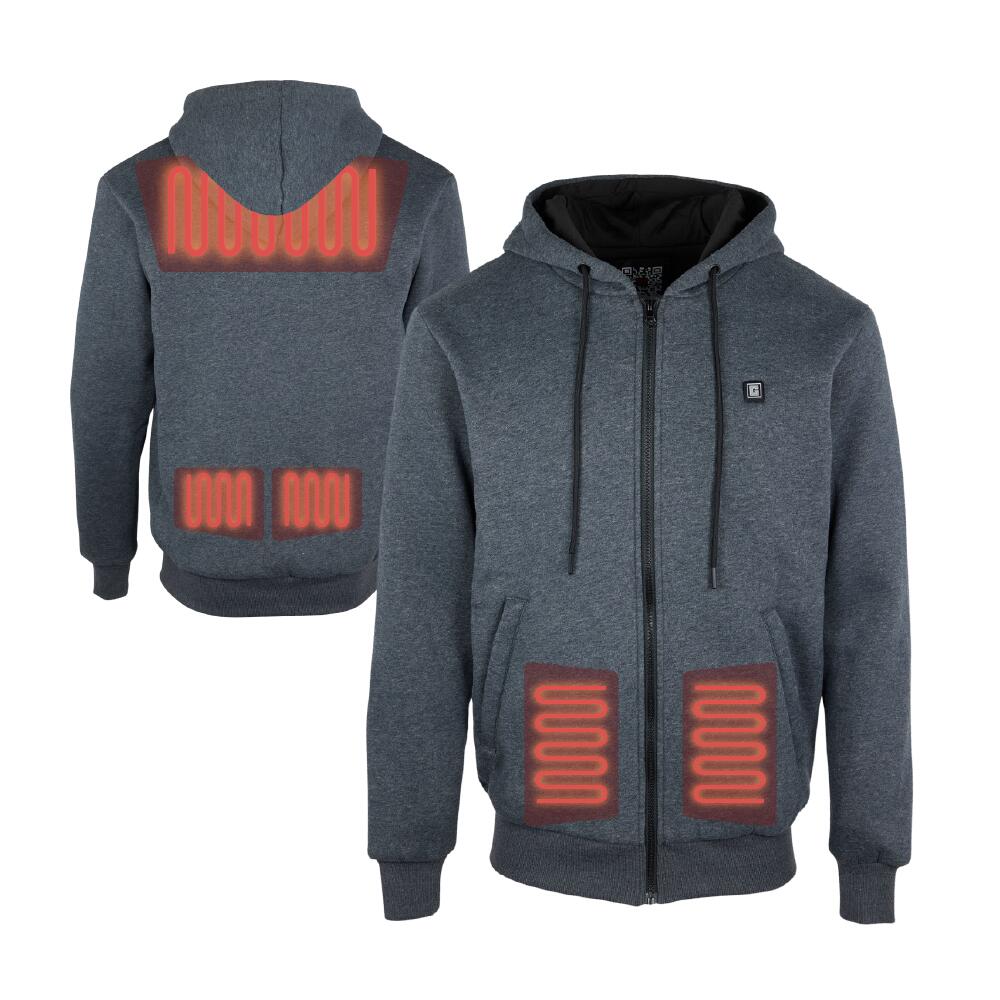 Generisch Verwarmbare hoodie met viervoudige warmtetechnologie