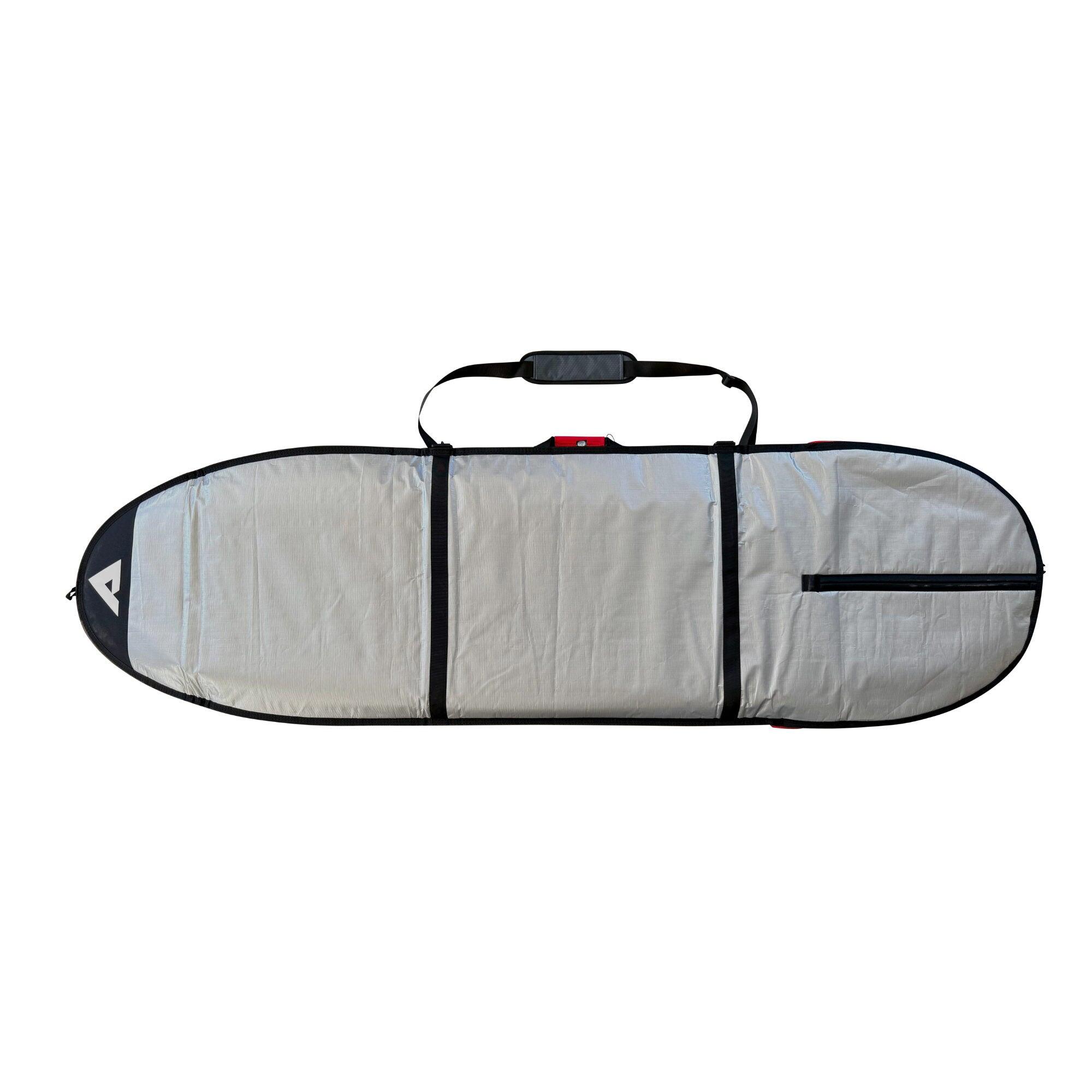 VICTORY - Funda de surf para longboard 5 mm - 7'2" - Gris/Negro 2/3