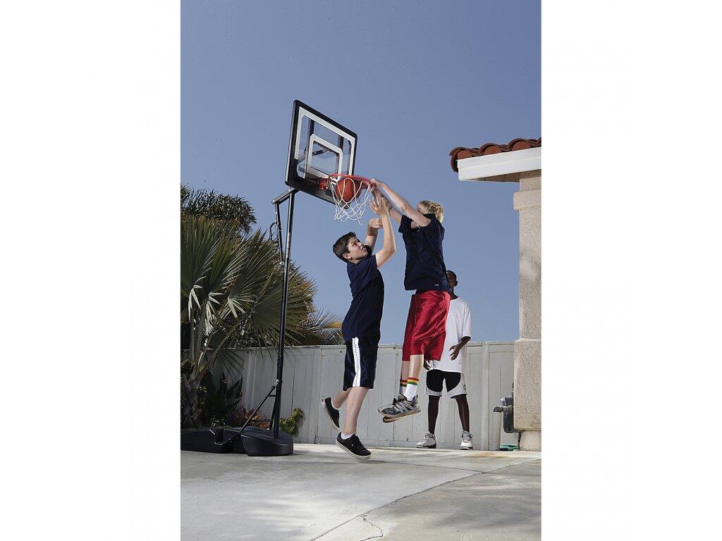 Panier de basket SKLZ réglable 1,10–2,10 m portable noir 2/6