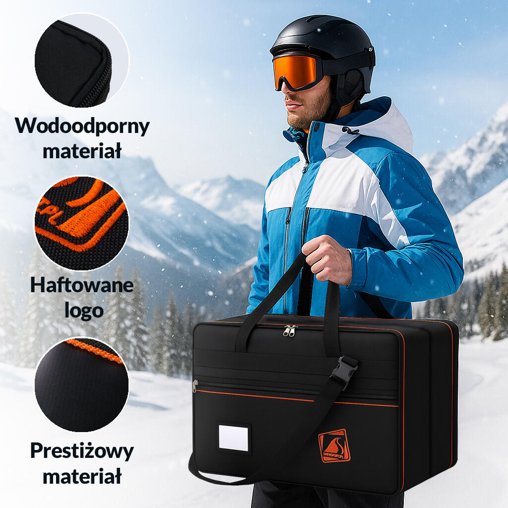Pokrowiec na Dwie Pary Butów Narciarskich Prestige Double Boot Bag 2/6